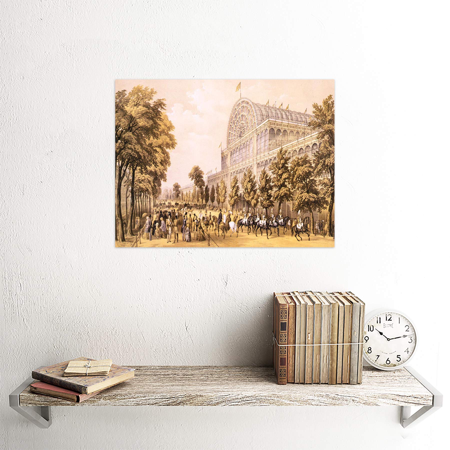 Amazon.com: Wee Blue Coo Painting Exhibition Crystal Palace Glass